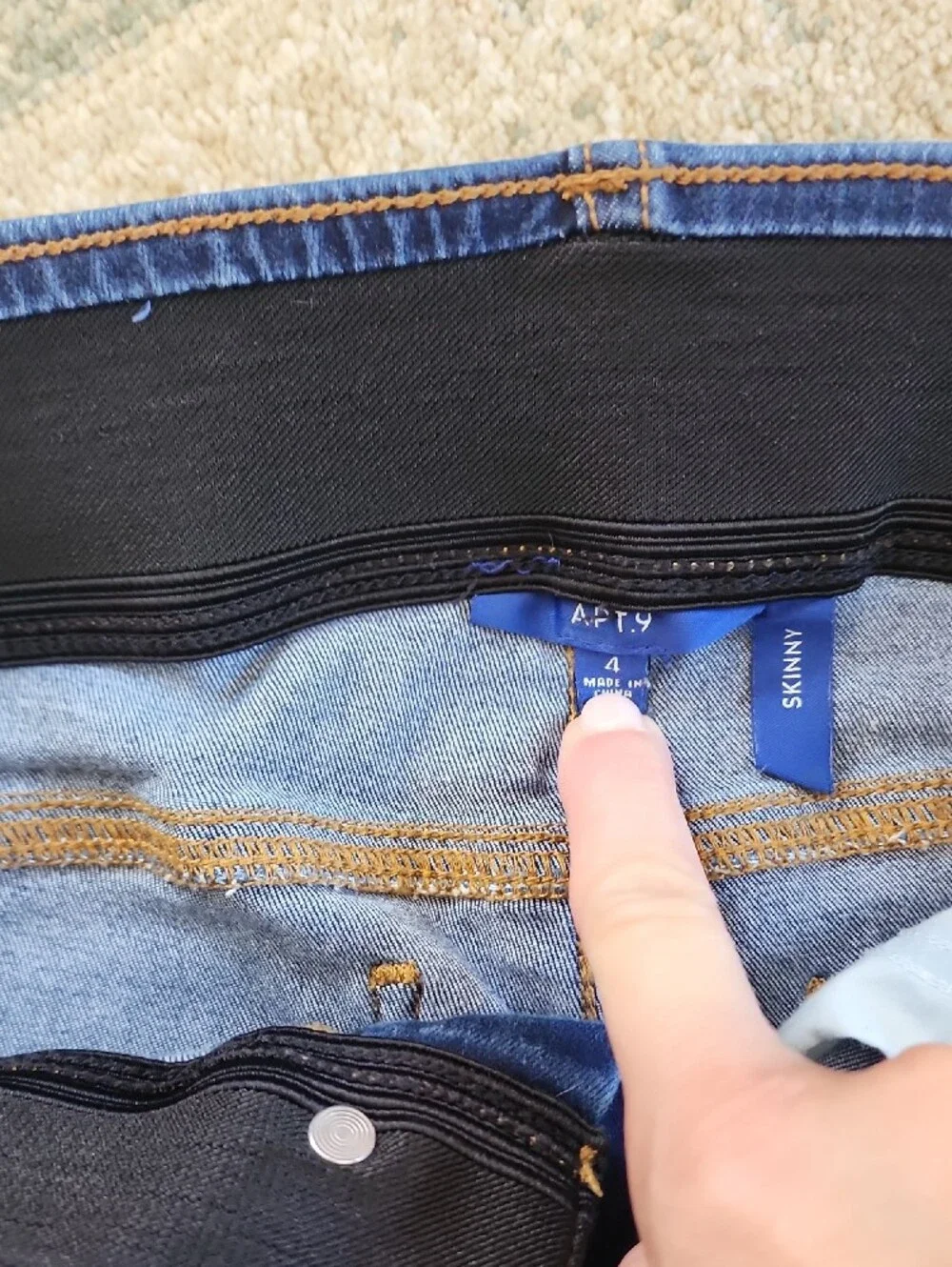 Apt. 9 Women's Indigo Skinny Jeans